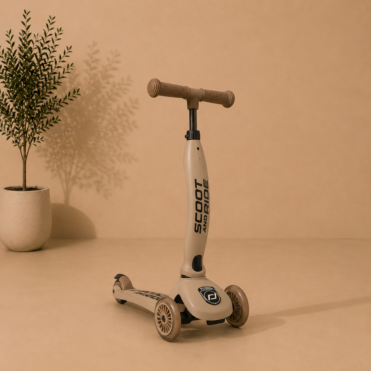 Toddler push scooter